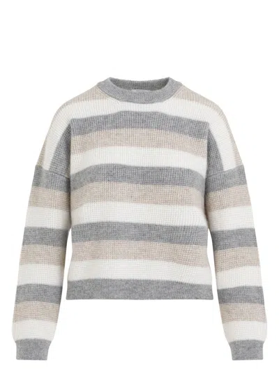 PESERICO WOMEN'S STRIPED SWEATER