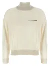 Peserico Ribbed Turtleneck Sweater Lurex Accents