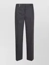Peserico Casual Pants With Belt Loops In Gray