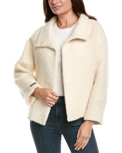PESERICO WOOL, ALPACA, & MOHAIR-BLEND COAT