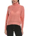Peserico Wool & Alpaca-blend Knit Sweater In Pink