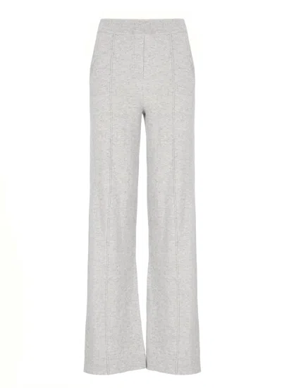 Peserico Wool And Cachemire Pants In Gray