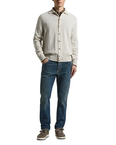 Peserico Button-fastening Cardigan In Neutral