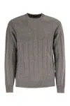 Peserico Wool And Cashmere Ribbed Jumper