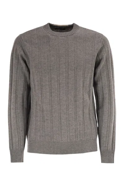 PESERICO PESERICO WOOL AND CASHMERE RIBBED JUMPER