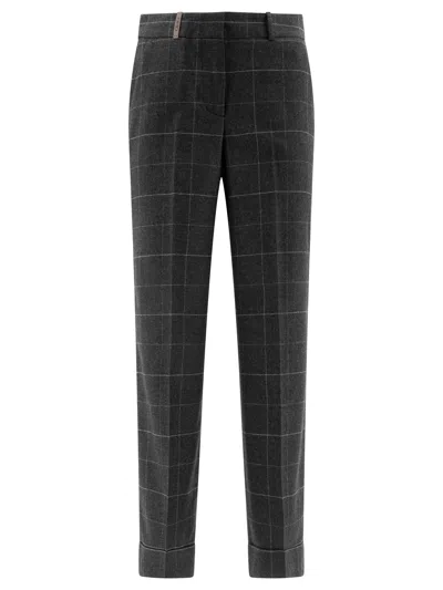 PESERICO PESERICO WOOL AND CASHMERE TROUSERS