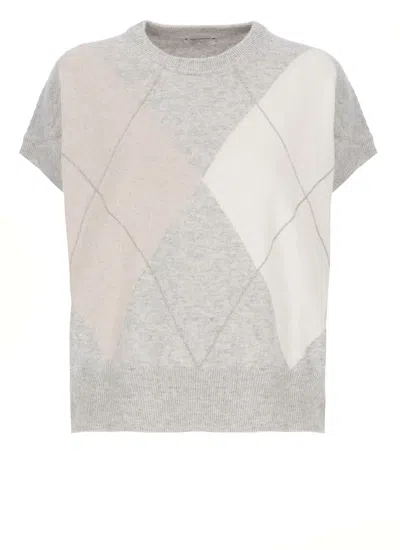 PESERICO WOOL AND SILK VEST