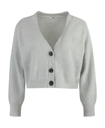 PESERICO PESERICO WOOL BLEND KNIT CARDIGAN