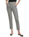 Peserico Wool-blend Pant In Gray