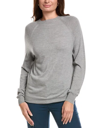Peserico Wool-blend Sweater In Gray