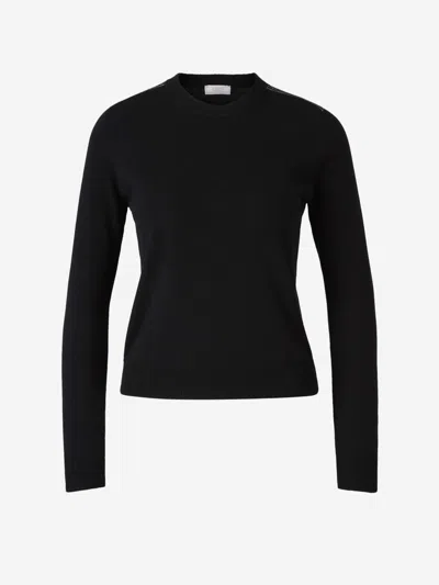 Peserico Wool Knitted Jersey In Black