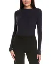 Peserico Wool Mock Neck Sweater In Blue