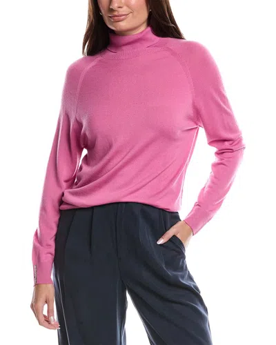 Peserico Wool Pullover In Pink