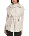 Peserico Wool, Silk, & Cashmere-blend Quilted Puffer Waistcoat In Multi