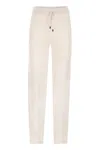 PESERICO PESERICO WOOL, SILK AND CASHMERE KNIT TROUSERS