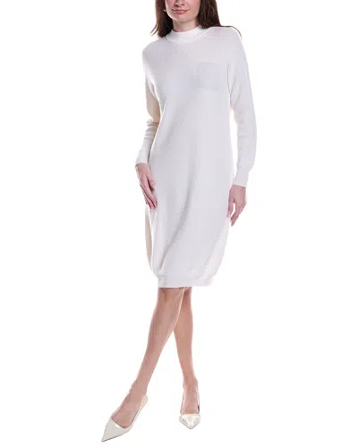 PESERICO PESERICO WOOL, SILK, & CASHMERE-BLEND SWEATERDRESS