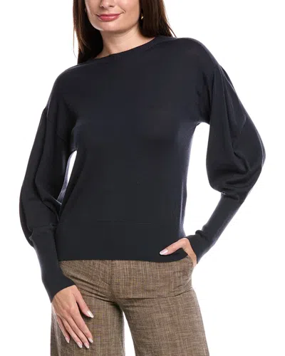 Peserico Wool Sweater In Blue