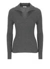 Peserico Wool Sweater In Gray