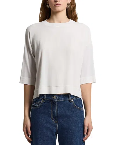 Peserico Wool Tee In White