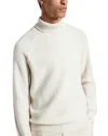 Peserico Roll-neck Raglan-sleeve Sweater In White