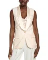 Peserico Wool Vest In White