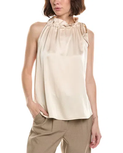 Peserico Wool-blend Camisole In Neutral