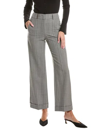 Peserico Wool-blend Pant In Gray