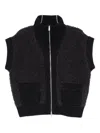 Peserico Zip-front Pocket Cardigan In Black