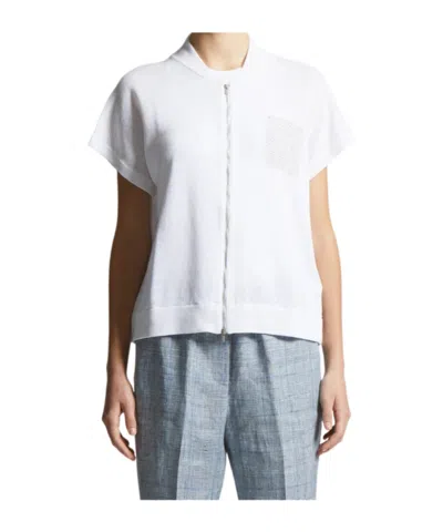 PESERICO ZIP-UP TOP