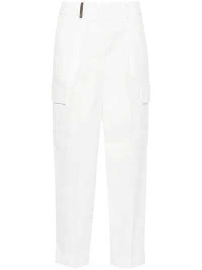 Peserico Woman Trousers In Multicolor