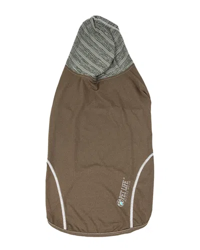 Pet Life Active Pull Rover Dog Hoodie In Brown