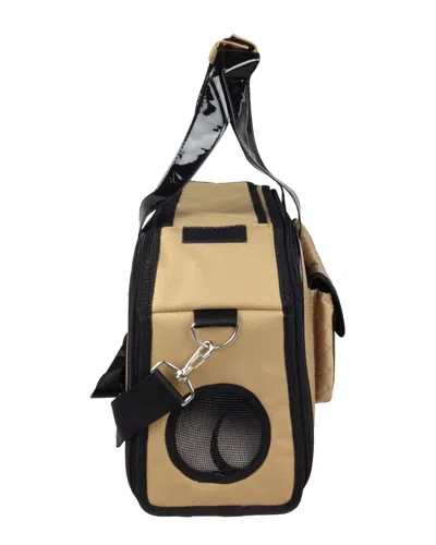 Pet Life Airline Approved Mystique Fashion Pet Carrier In Multi