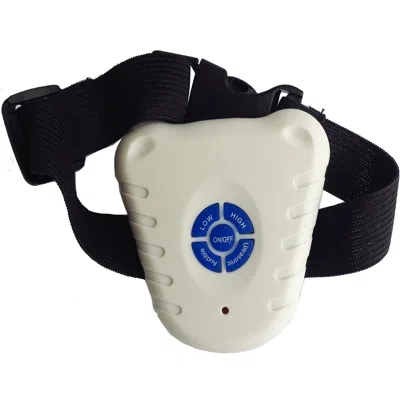 Pet Life Anti-shock Ultrasonic Waterproof Safe Anti-bark Training Dog Collar In Multi