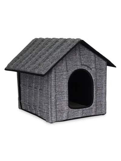 Pet Life Collapsi-pad Foldable Travel Pet House In Gray