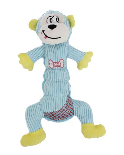 Pet Life Cuddle Plush Mesh And Plush Squeaking D In Blue