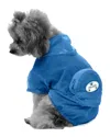 Pet Life The Ultimate Waterproof Thunder Paw Adjustable Zippered Folding Travel Dog Raincoat