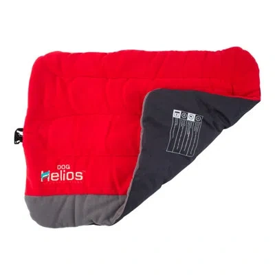 Pet Life Dog Helios Combat-terrain Outdoor Cordura-nyco Travel Folding Dog Bed In Red