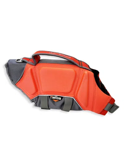 Pet Life Dog Helios Reflective Dog Life Jacket Vest In Orange