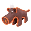 Pet Life Dog Plush Toy In Brown