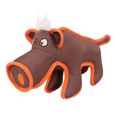 Pet Life Dog Plush Toy In Brown