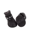Pet Life Elastic Protective Multi Usage All Terrain Rubberized Dog Shoes