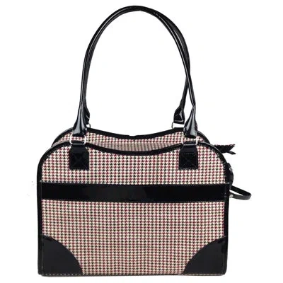 Pet Life Exquisite' Handbag Fashion Pet Carrier In Black;red;beige