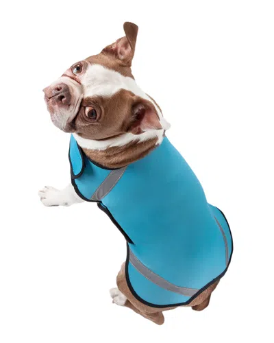 Pet Life Extreme Neoprene Multi Purpose Protective Coat In Blue