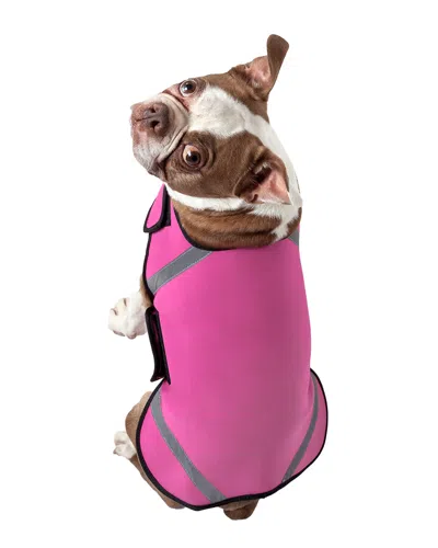 Pet Life Extreme Neoprene Multi Purpose Protective Coat In Pink