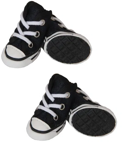 Pet Life Extreme Skater Canvas Casual Grip Pet Sneakers In Neutral