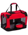 PET LIFE PET LIFE FOLDING DELUXE 360 VISTA VIEW HOUSE PET CARRIER