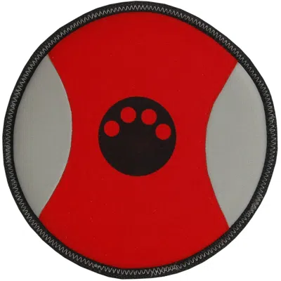 Pet Life 'fribee Toss' Extreme Neoprene Waterproof Fetch Frisbee Floating Dog Toy In Red