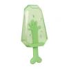 Pet Life Ices Cooling 'lick And Gnaw' Water Fillable And Freezable Rubberized Dog Chew And Teether Toy In Green