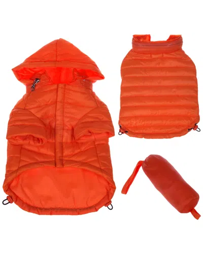 Pet Life Lightweight Adjustable Sporty Avalanche P In Orange