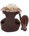 Pet Life Luxe Furracious 2 In 1 Adjustable Dog Harness With Fur